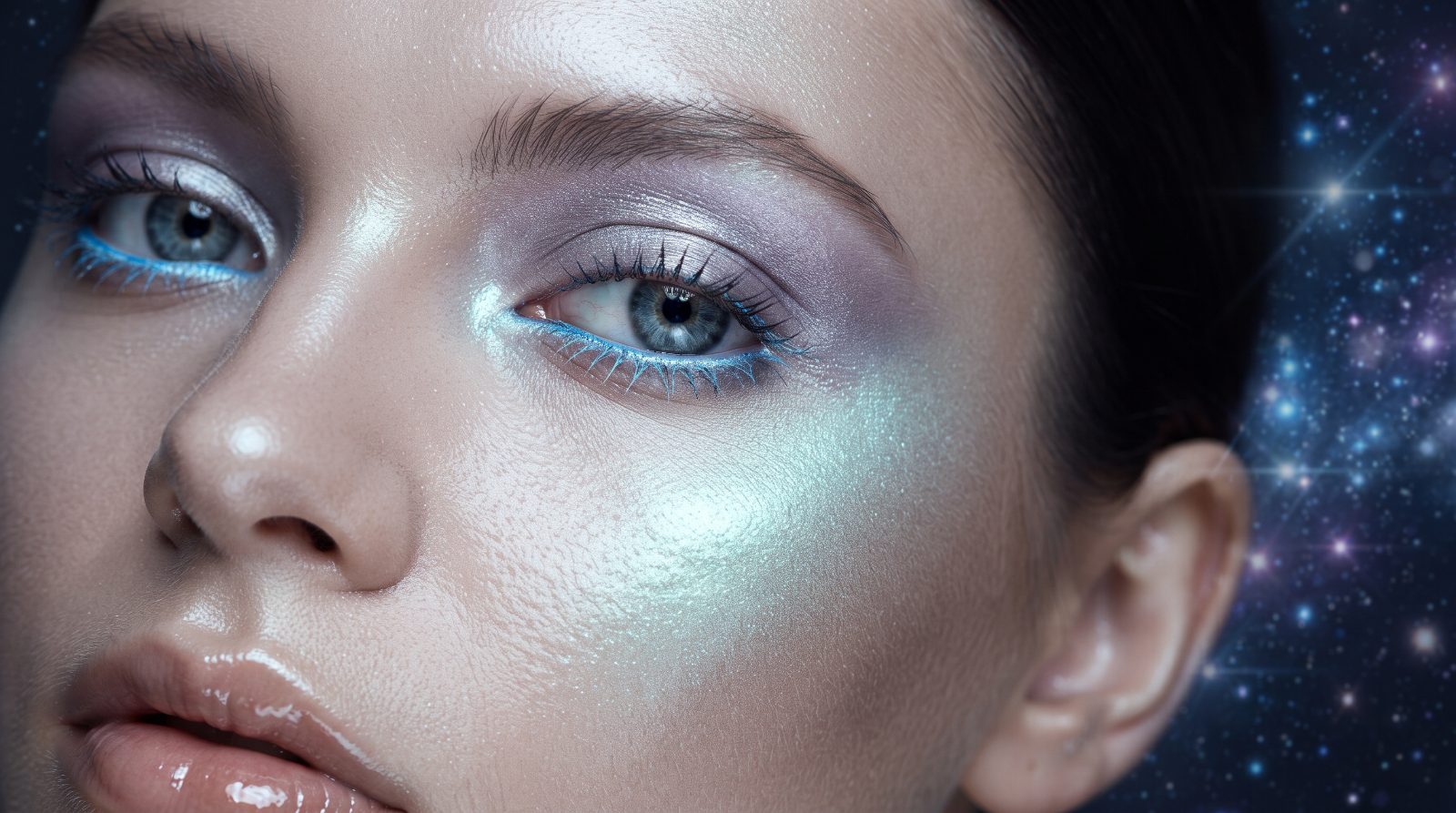 Beyond Reality: The Art of Icy Frosted Elegance and Intergalactic Beauty