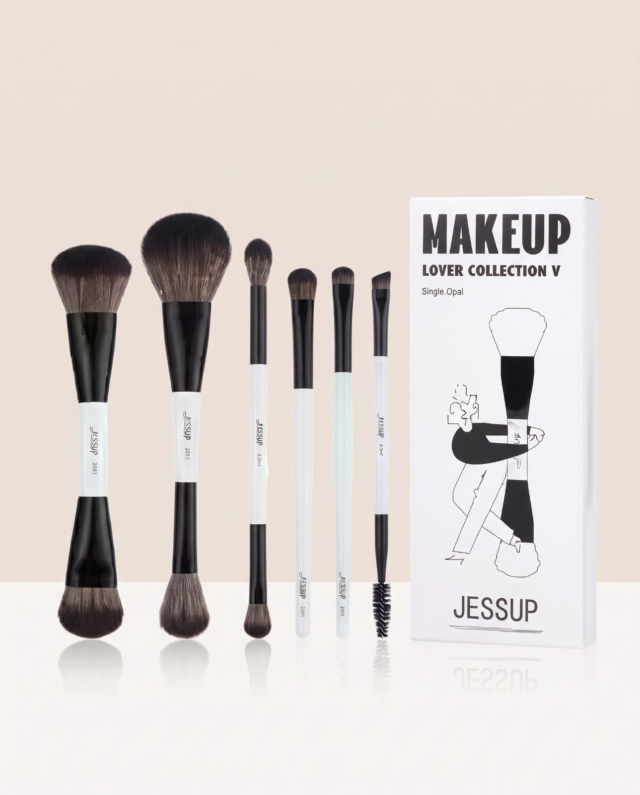 Makeup Brush Set Double Sided Makeup Brushes